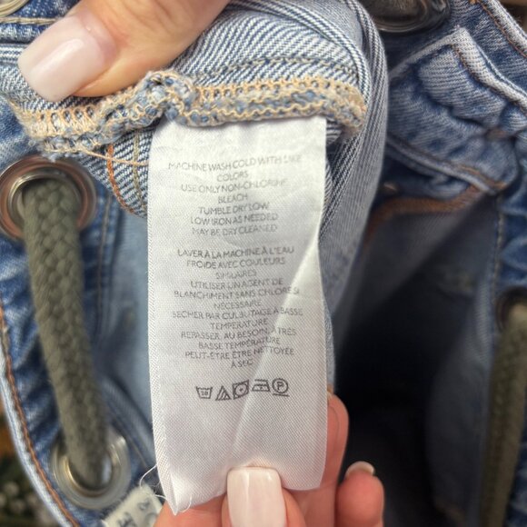 EUC - Motel -  Low Rise Skater Shorts in 80's - Picture 2 of 6